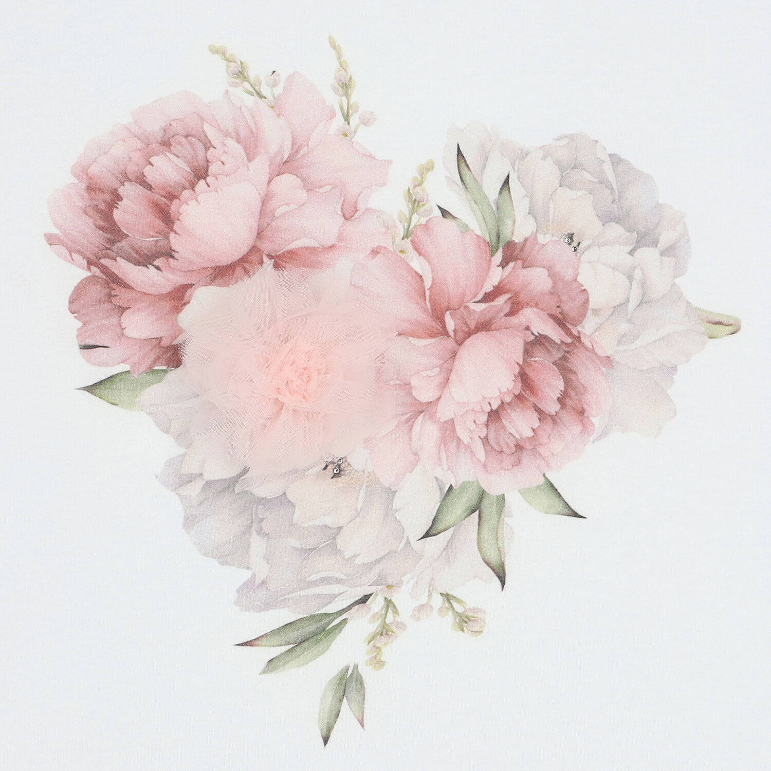 Baby Girls White Floral Blanket, 2, hi-res image number null