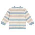  بدلة رياضية للأولاد 3 قطع باللون البيج  و الأبيض و الأزرق, 1, hi-res