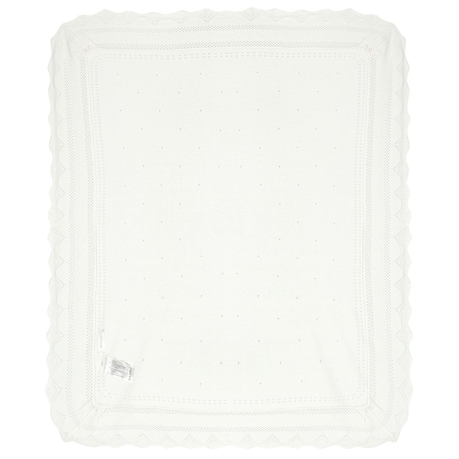 بطانية بنات محبوكة باللون البيج, 3, hi-res