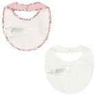 Baby Girls Ivory & Pink Bibs ( 2-Pack ), 1, hi-res