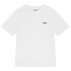 Boys White & Navy Blue T-Shirts (2 Pack), 3, hi-res