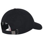 Boys Black Logo Cap, 1, hi-res