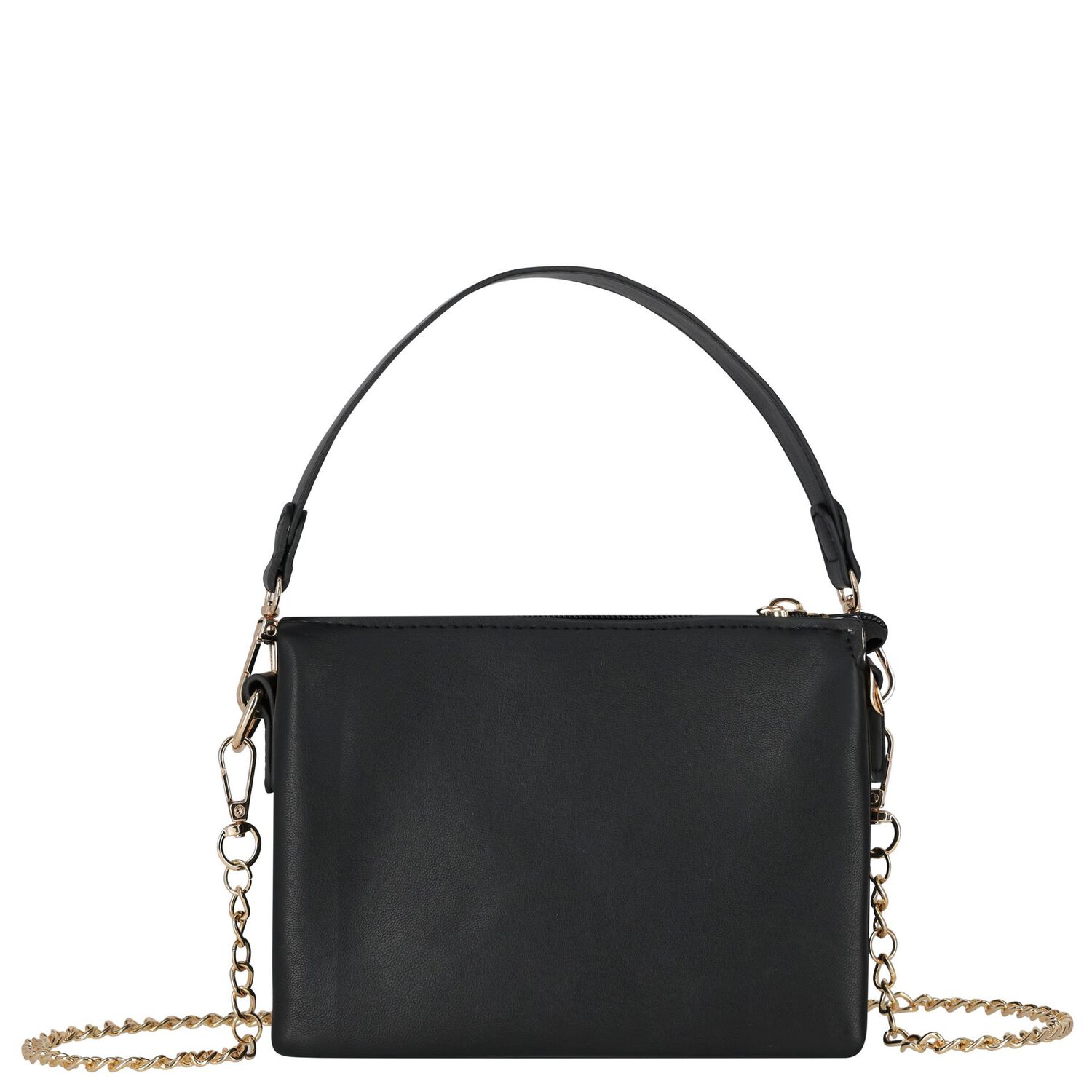 حقيبة يد بنات بالشعار باللون الأسود, 5, hi-res image number null