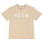 Beige Logo T-Shirt, 2, hi-res