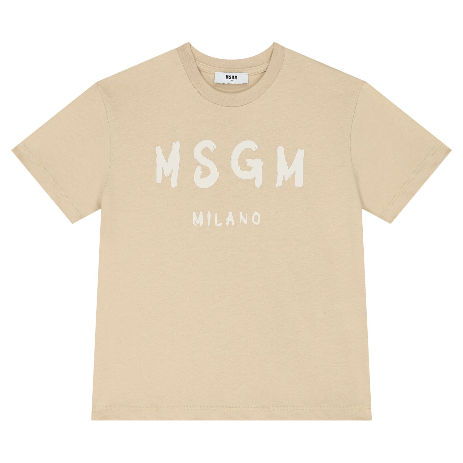 Beige Logo T-Shirt, 2, hi-res