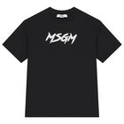 تيشيرت بالشعار باللون الأسود, 2, hi-res