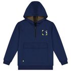 Boys Blue Abstract Tracksuit, 1, hi-res