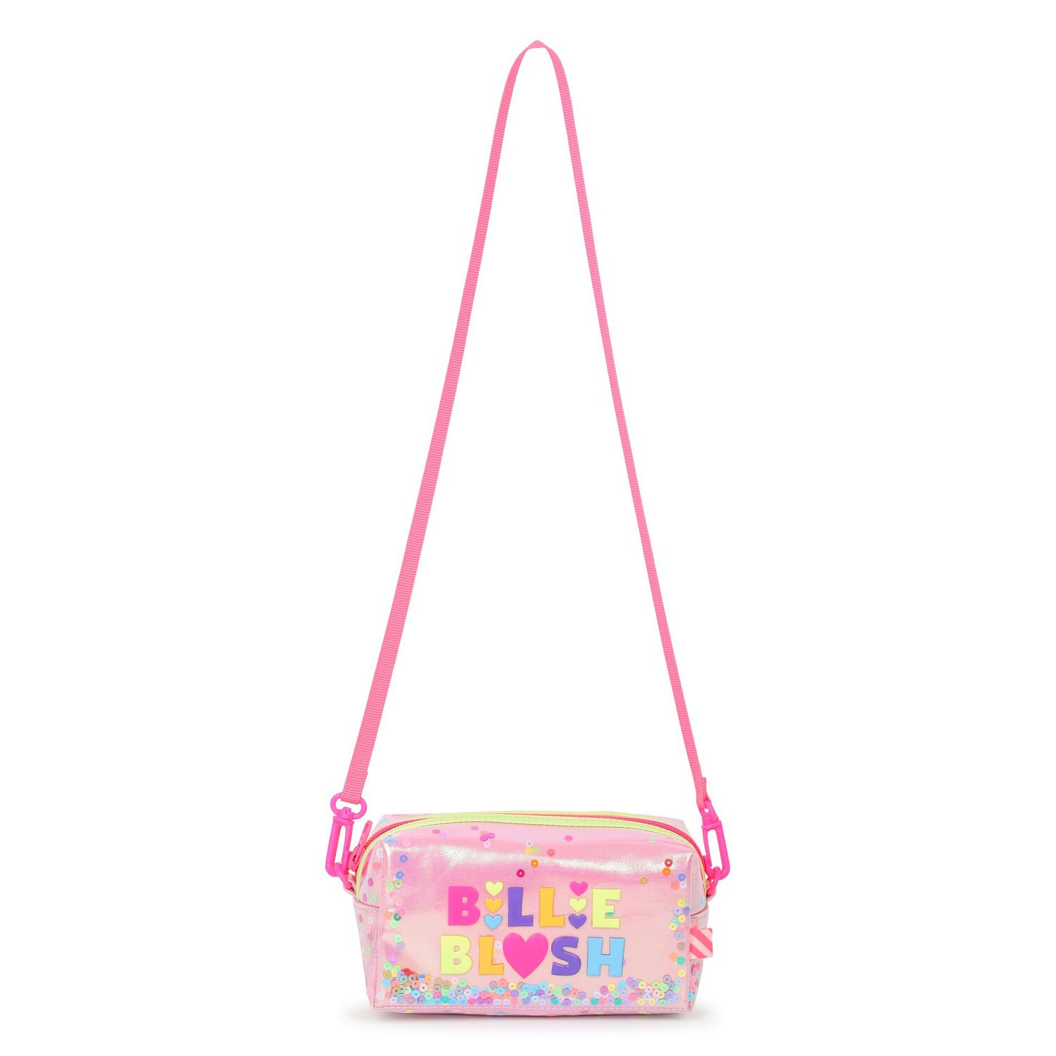 Girls Pink Logo Pencil Case ( 17cm ), 1, hi-res