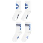Boys White Logo Socks ( 2-Pack ), 1, hi-res