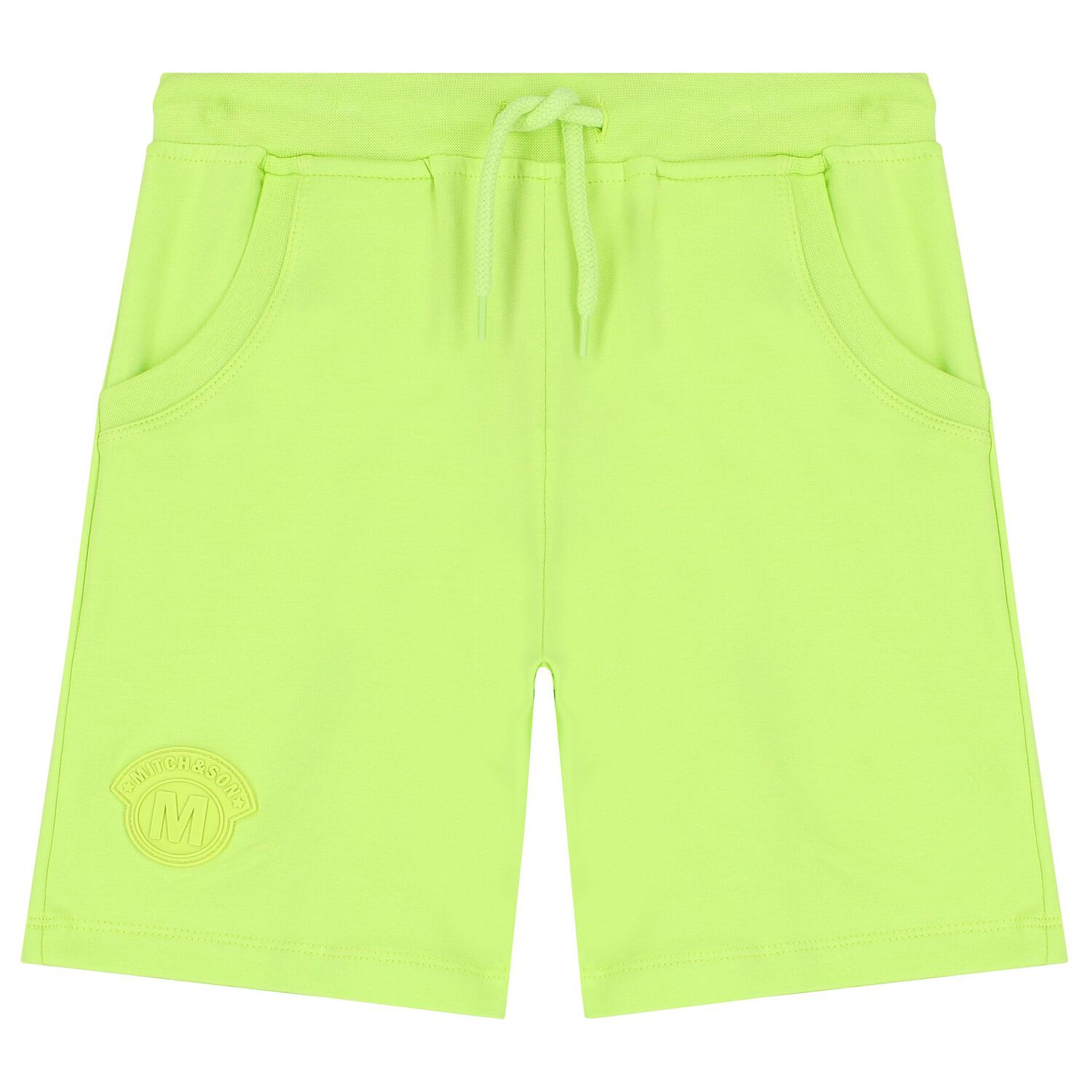 طقم أولاد شورت بالشعار باللون الكحلي والأخضر, 1, hi-res image number null