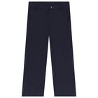 طقم تويل أولاد باللون الكحلي , 1, hi-res