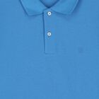 Boys Blue Polo Shirt, 3, hi-res