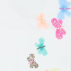 تيشيرت بطبعة فراشة باللون الأبيض للبنات, 1, hi-res