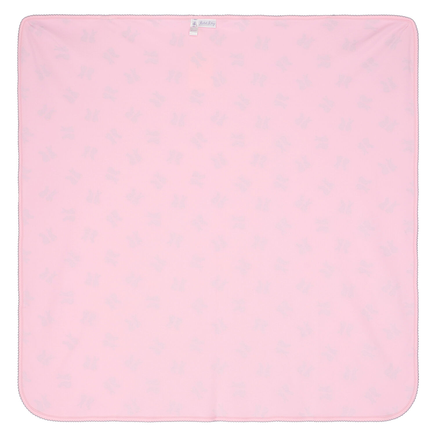 Baby Girls Pink Bunny Baby Blanket, 3, hi-res