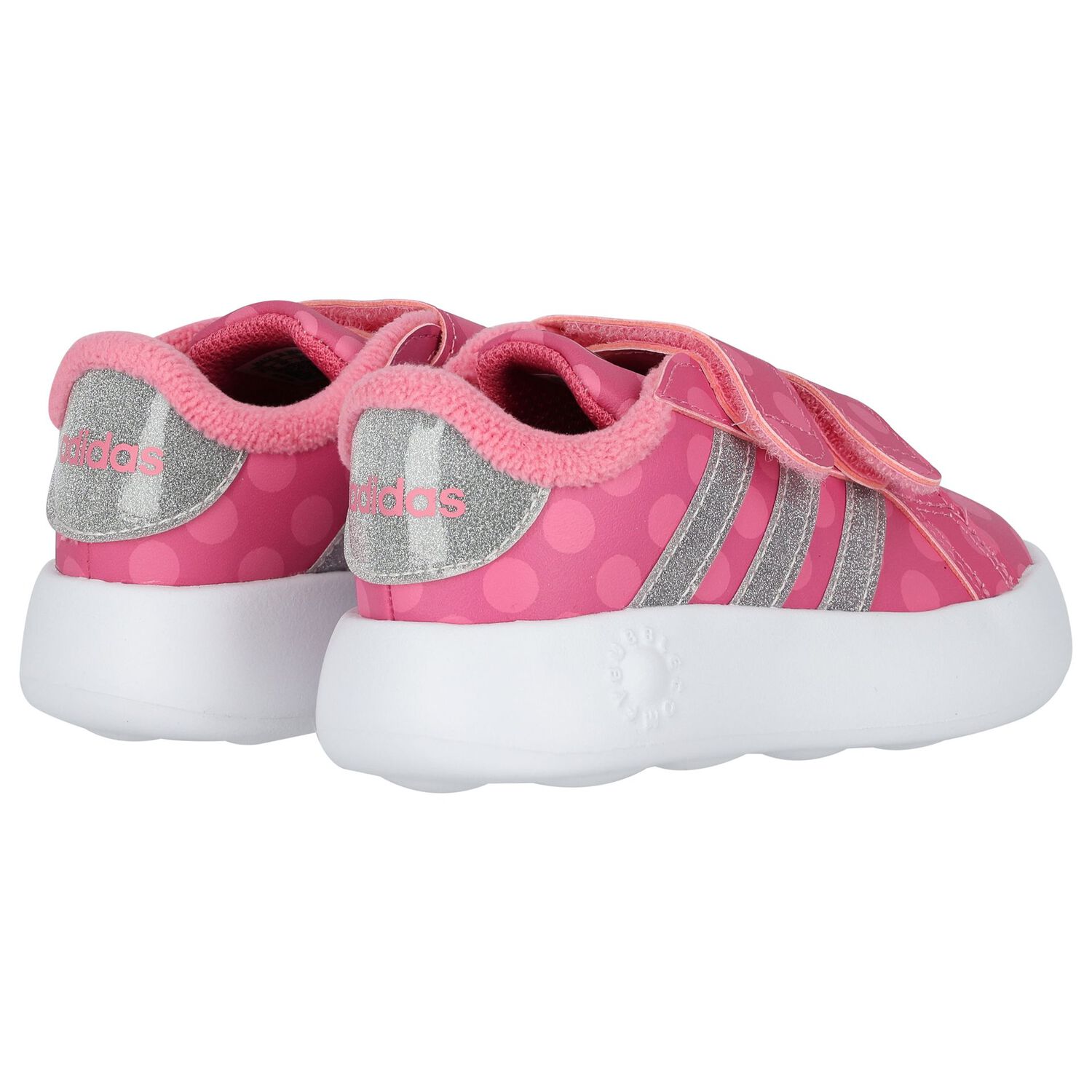 Girls Pink Disney Trainers, 1, hi-res