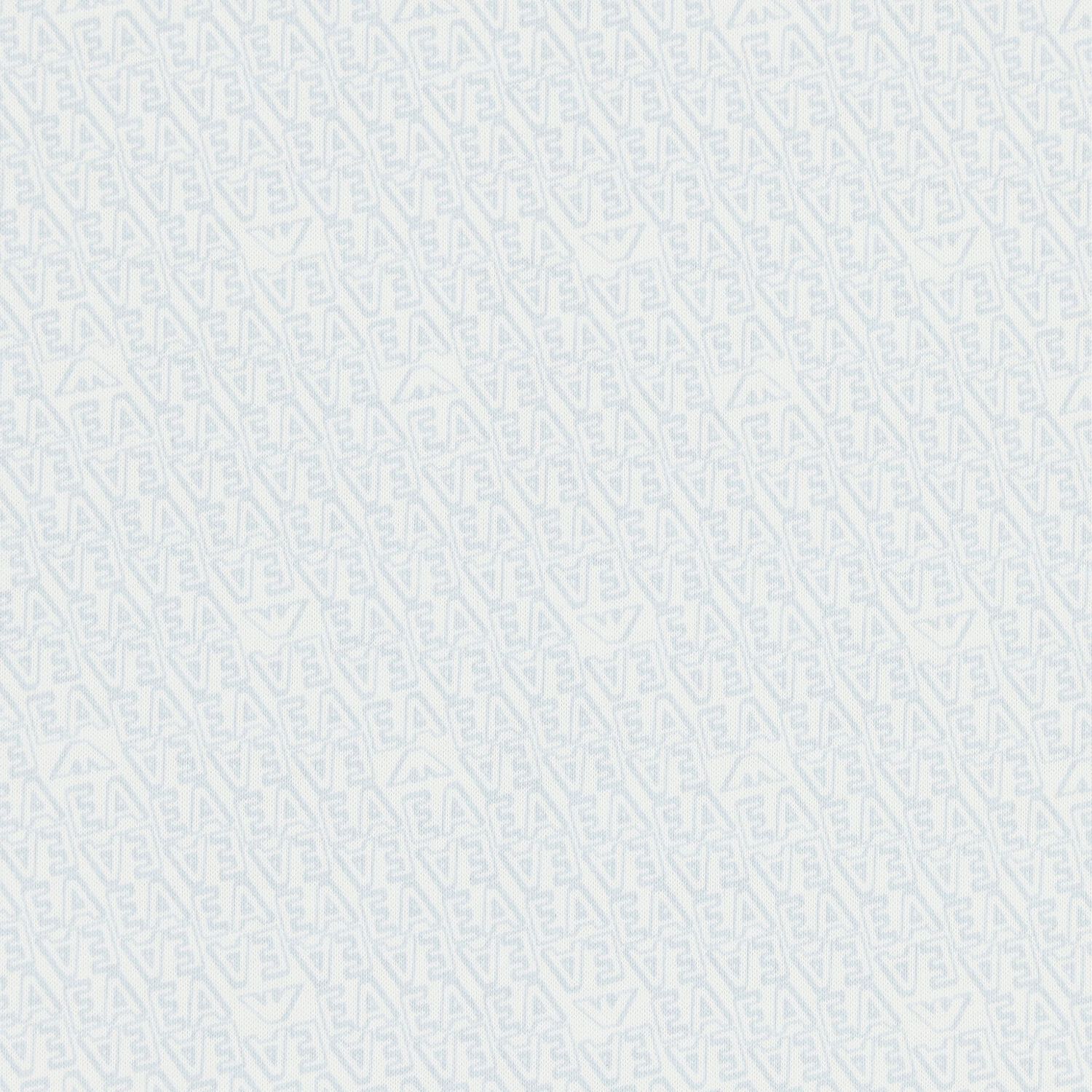 بطانية أطفال أولاد بشعار باللونين العاجي والأزرق, 6, hi-res