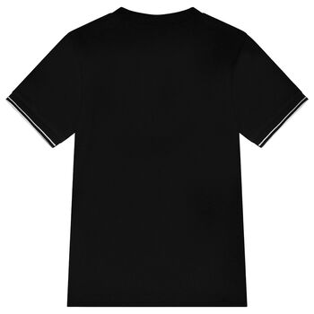 Boys Black Logo T-Shirt