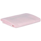 Baby Girls Pink & White Logo Baby Blanket, 1, hi-res