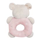 Baby Girls Pink Bear Rattle Toy, 2, hi-res