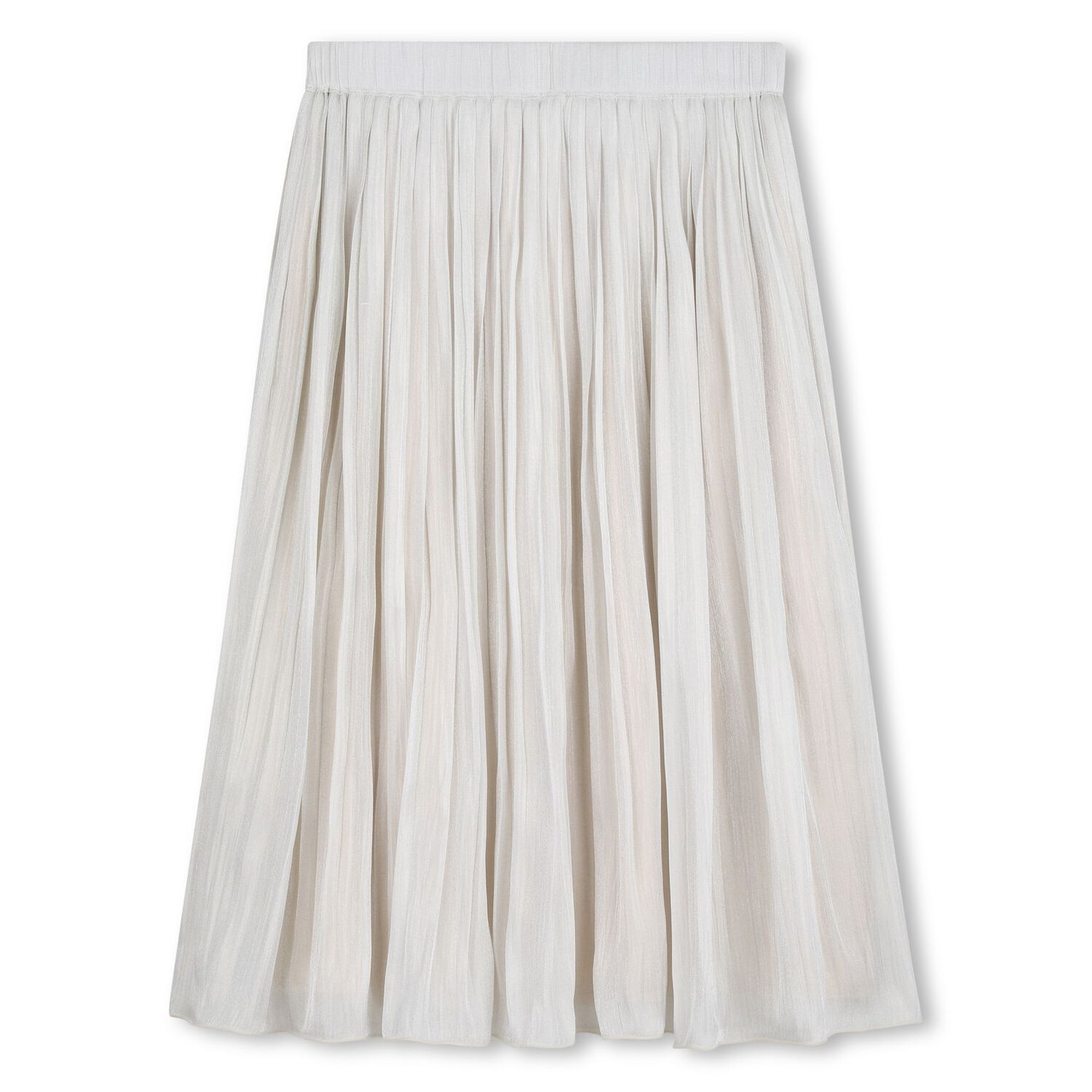 Girls Ivory Logo Skirt, 1, hi-res
