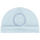 Baby Boys Blue & Beige Geo Map Babygrow Gift Set, 3, hi-res