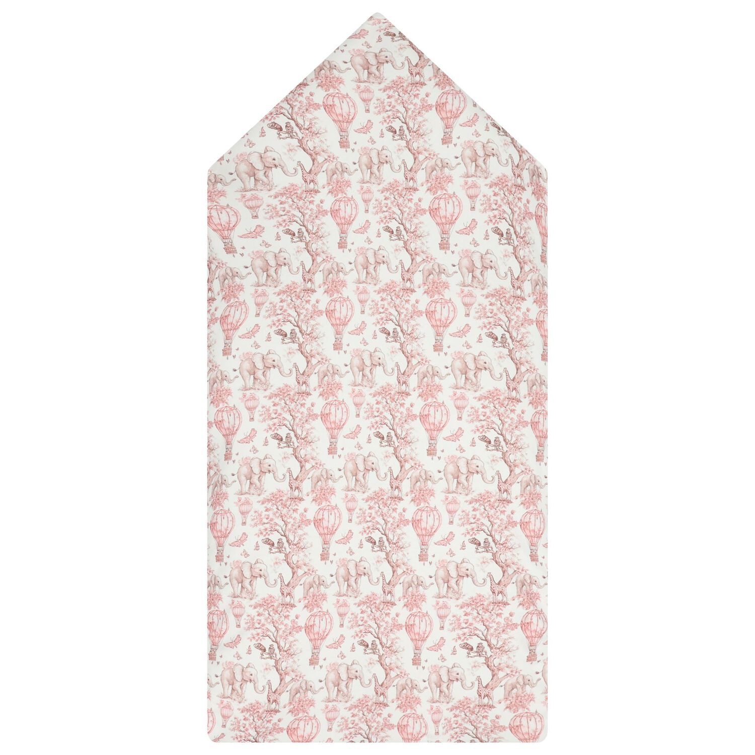 Baby Girls White & Pink Africa Nest, 1, hi-res image number null