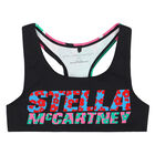 حمالة صدربالشعارباللون الأسود للبنات , 1, hi-res