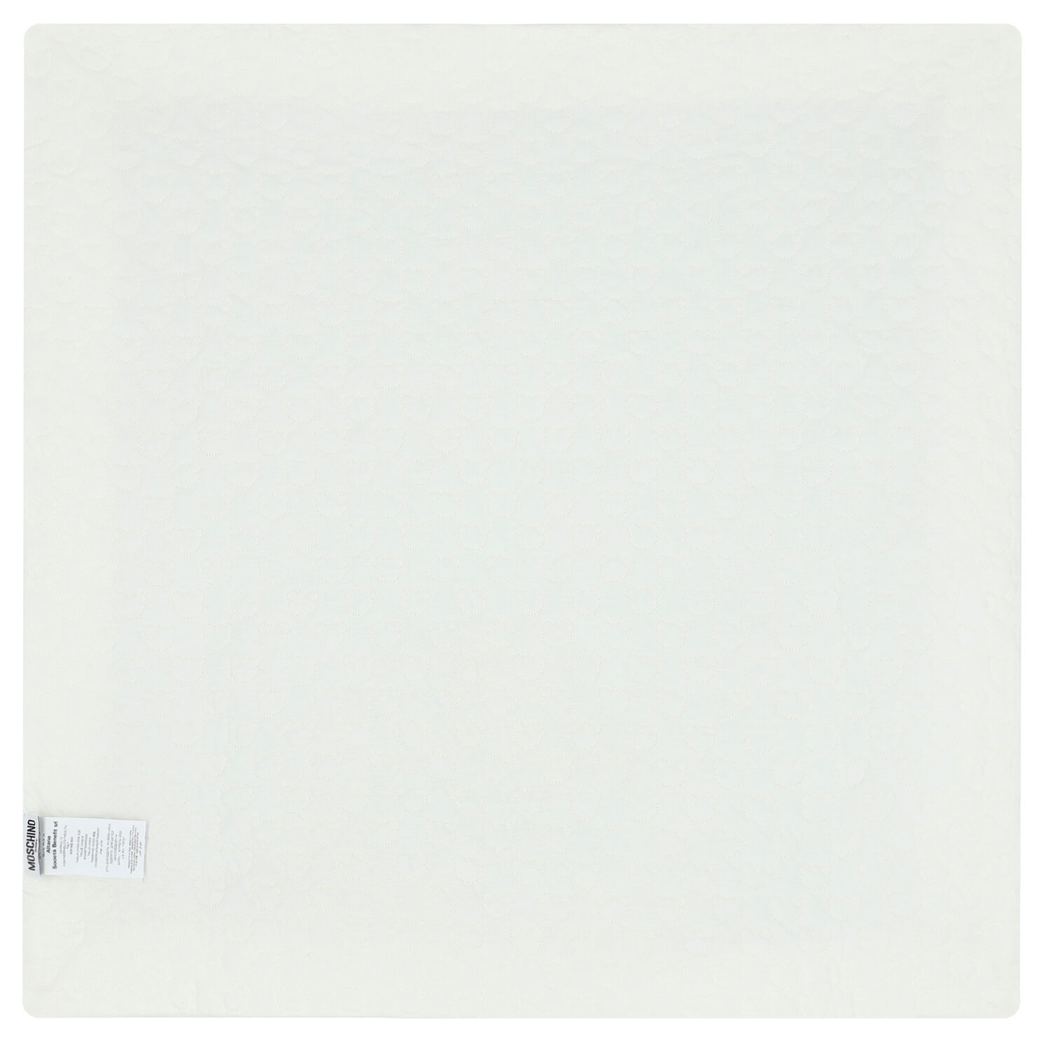 Ivory Teddy Logo Baby Blanket, 1, hi-res