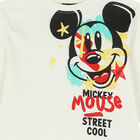 Ivory Mickey Mouse Long Sleeve Top, 1, hi-res