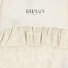 Baby Girls Ivory & Beige Logo Babygrow Gift Set, 1, hi-res