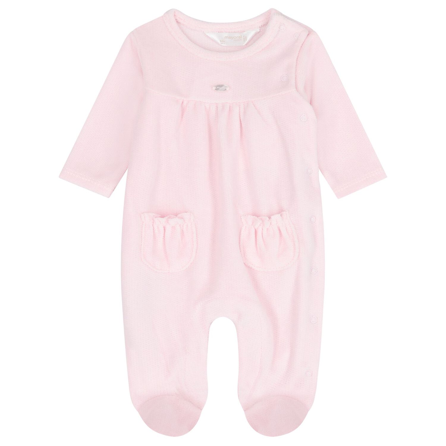 افرول بنات باللون الأبيض والوردي (قطعتين), 1, hi-res