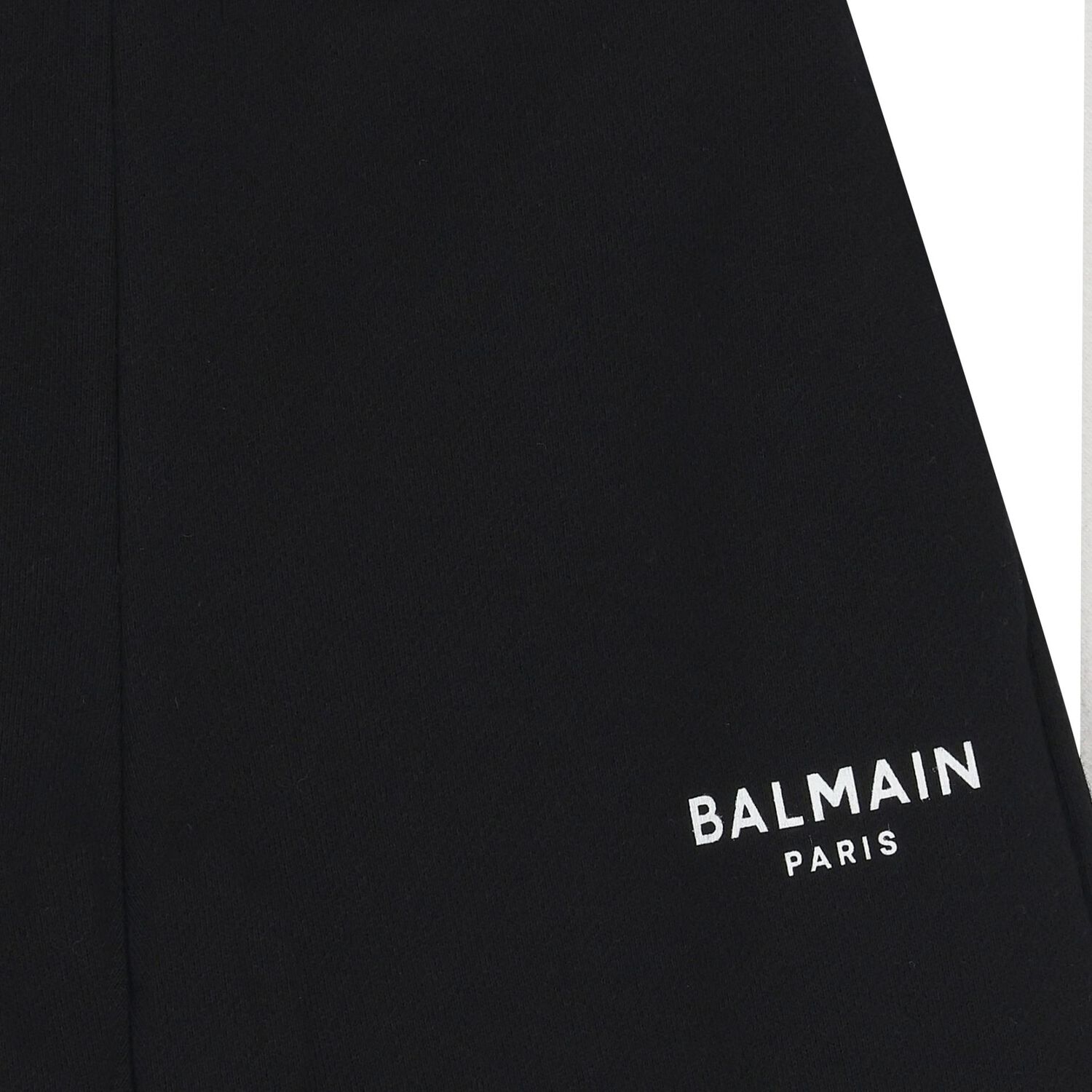 بنطال رياضي بشعار باللون أسود, 1, hi-res