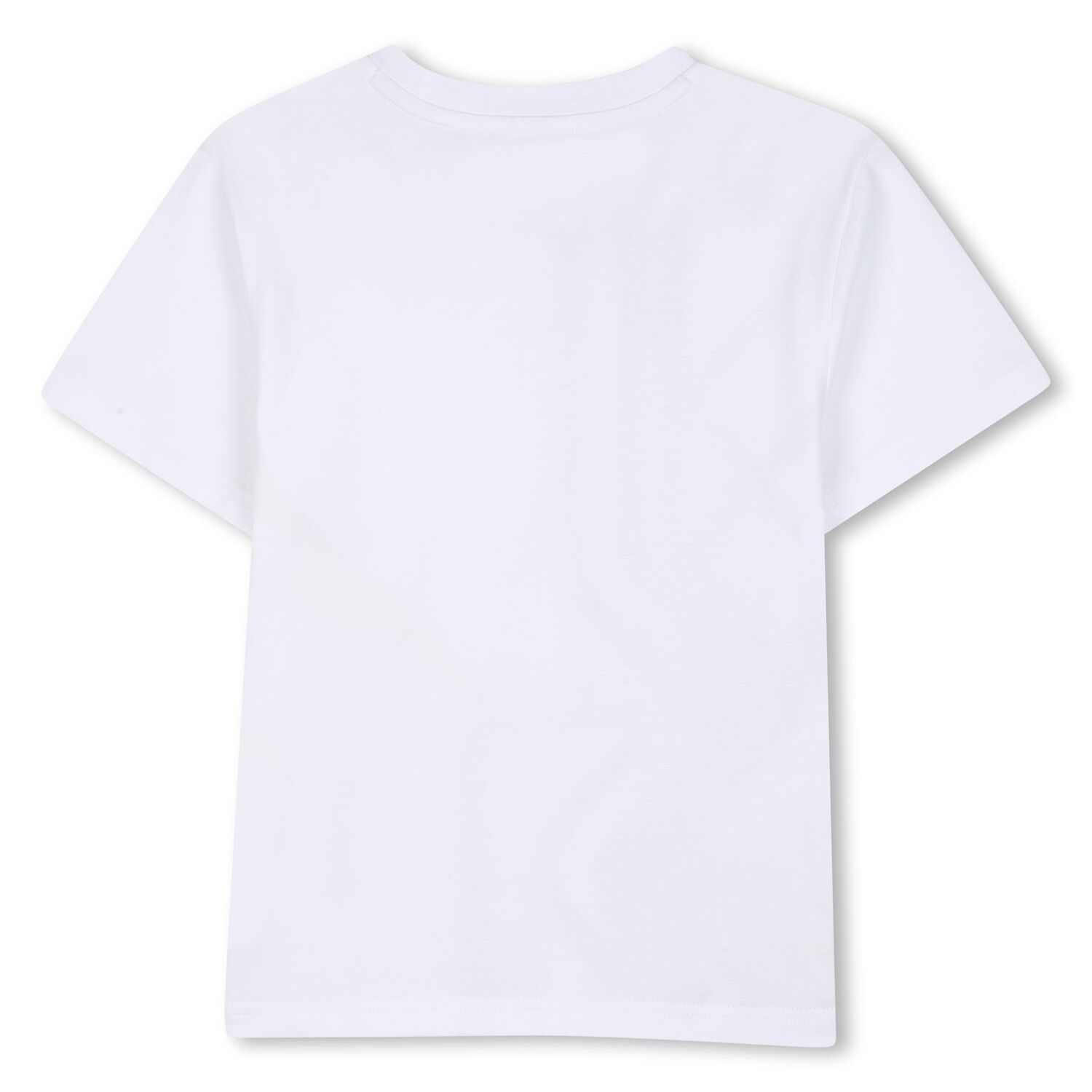 Boys White Logo T-Shirt, 1, hi-res