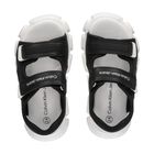Black & White Logo Sandals, 1, hi-res