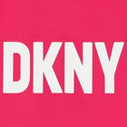 Girls Pink Logo Dress, 1, hi-res