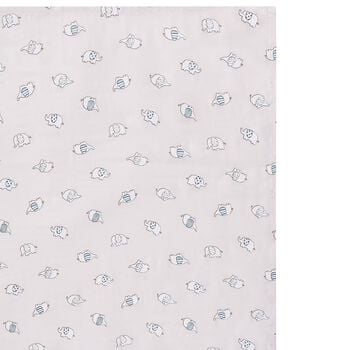 Beige Elephant Muslin Swaddles