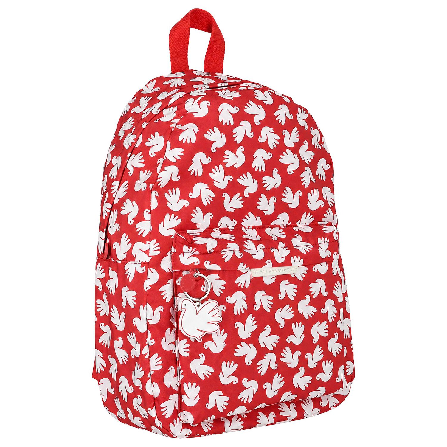 Girls Red & White Logo Dove Backpack ( 45cm ), 1, hi-res