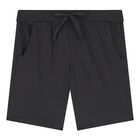 Boys White & Grey Shorts Set, 1, hi-res
