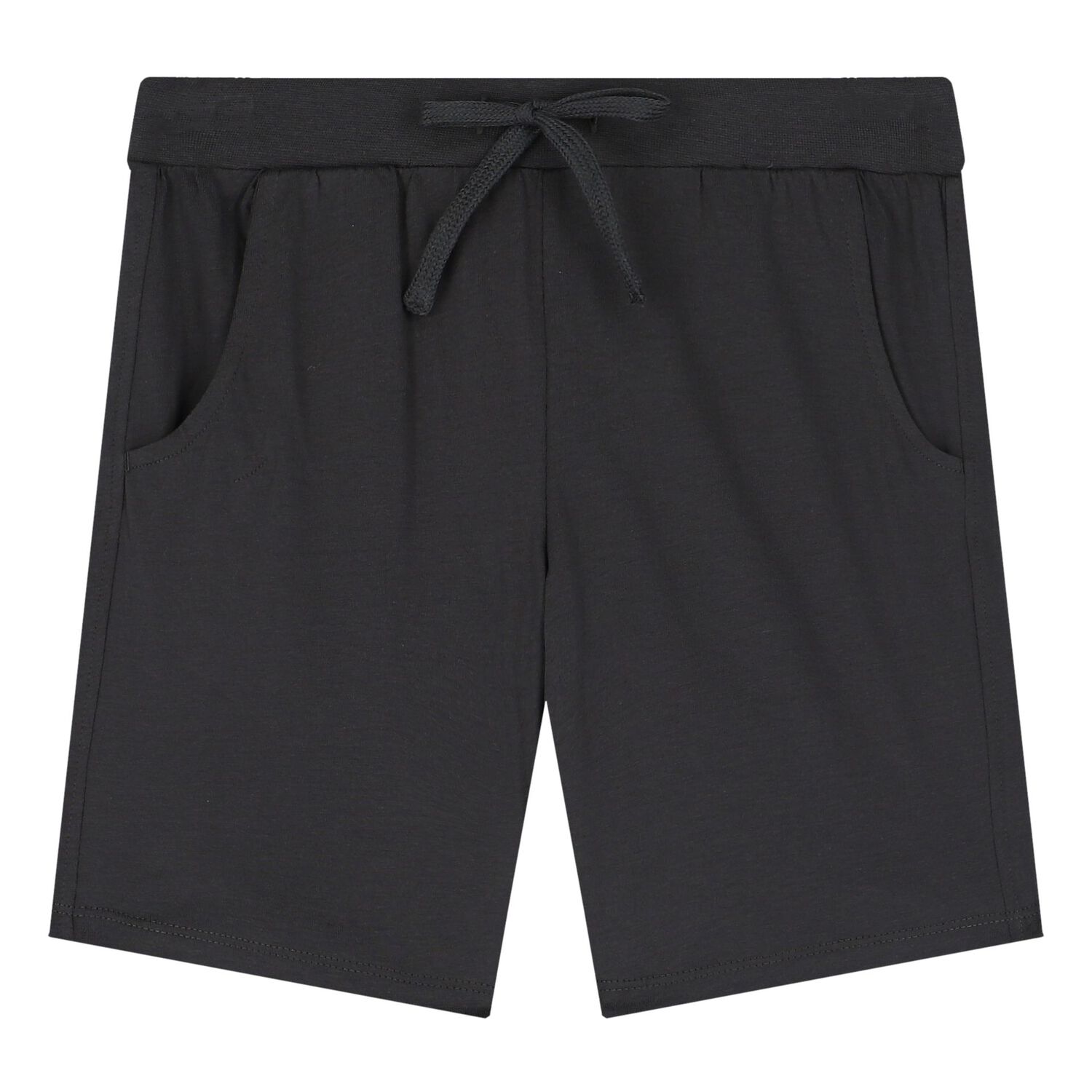 Boys White & Grey Shorts Set, 1, hi-res