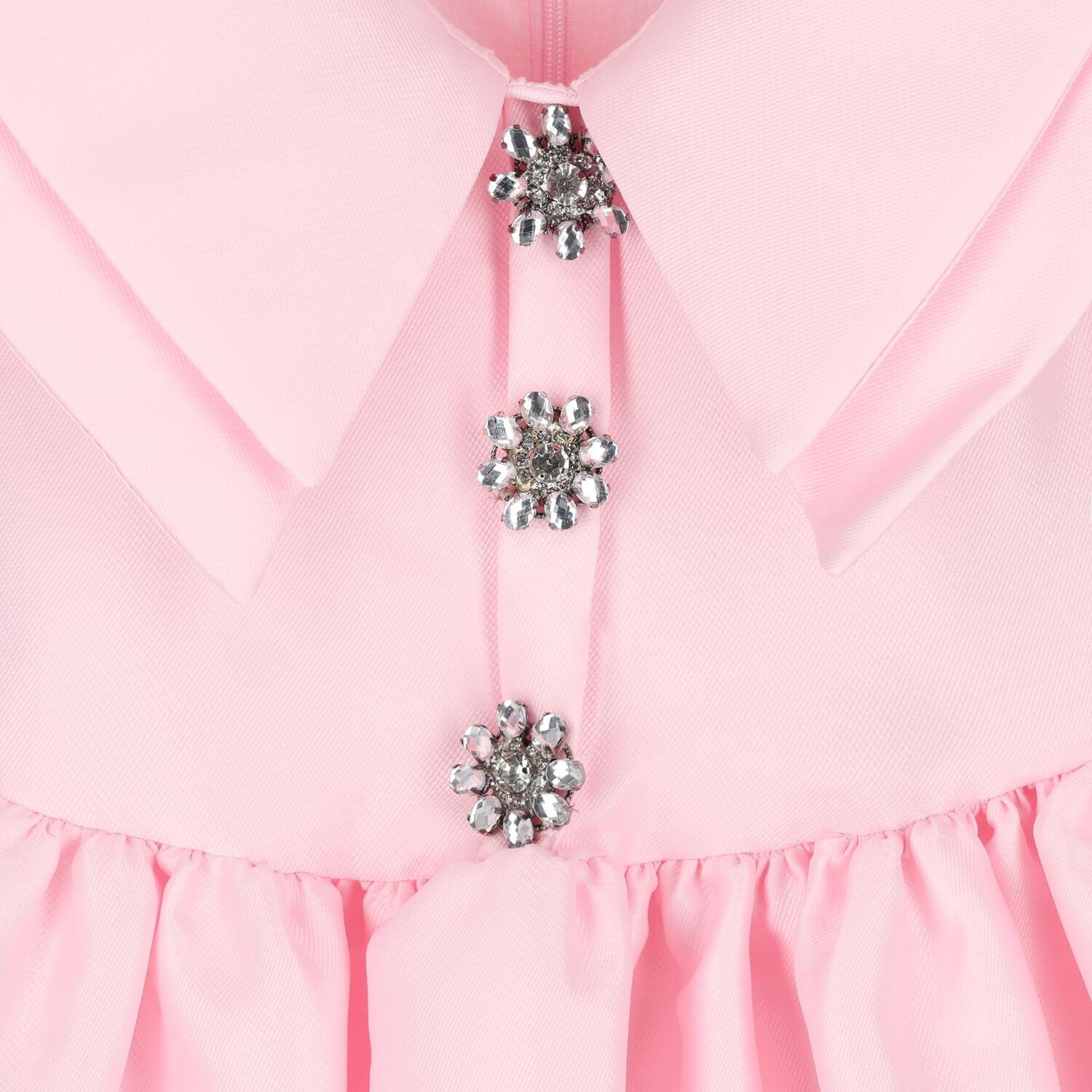 Girls Pink Crystal Dress, 2, hi-res