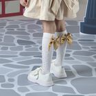 Girls White Diamante Socks, 1, hi-res