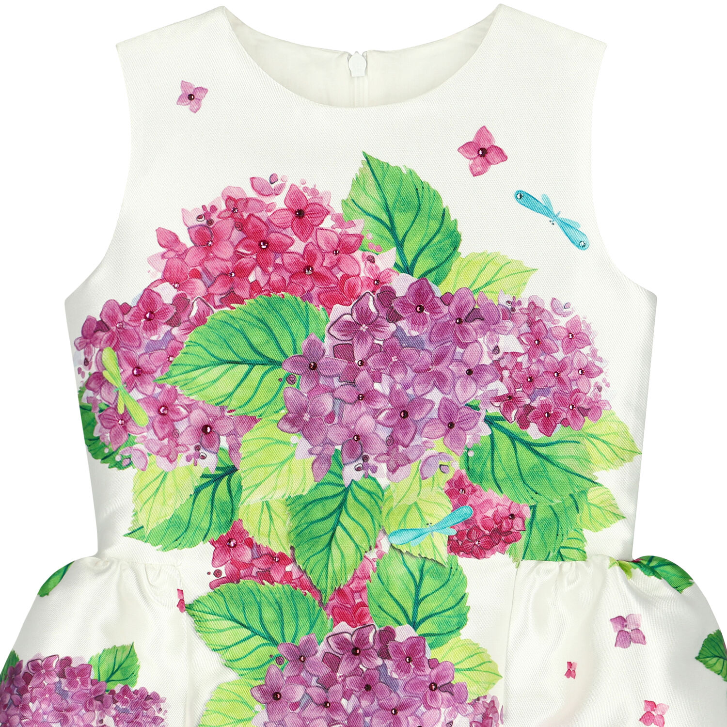 Girls Eirene Floral Print Dress, 1, hi-res