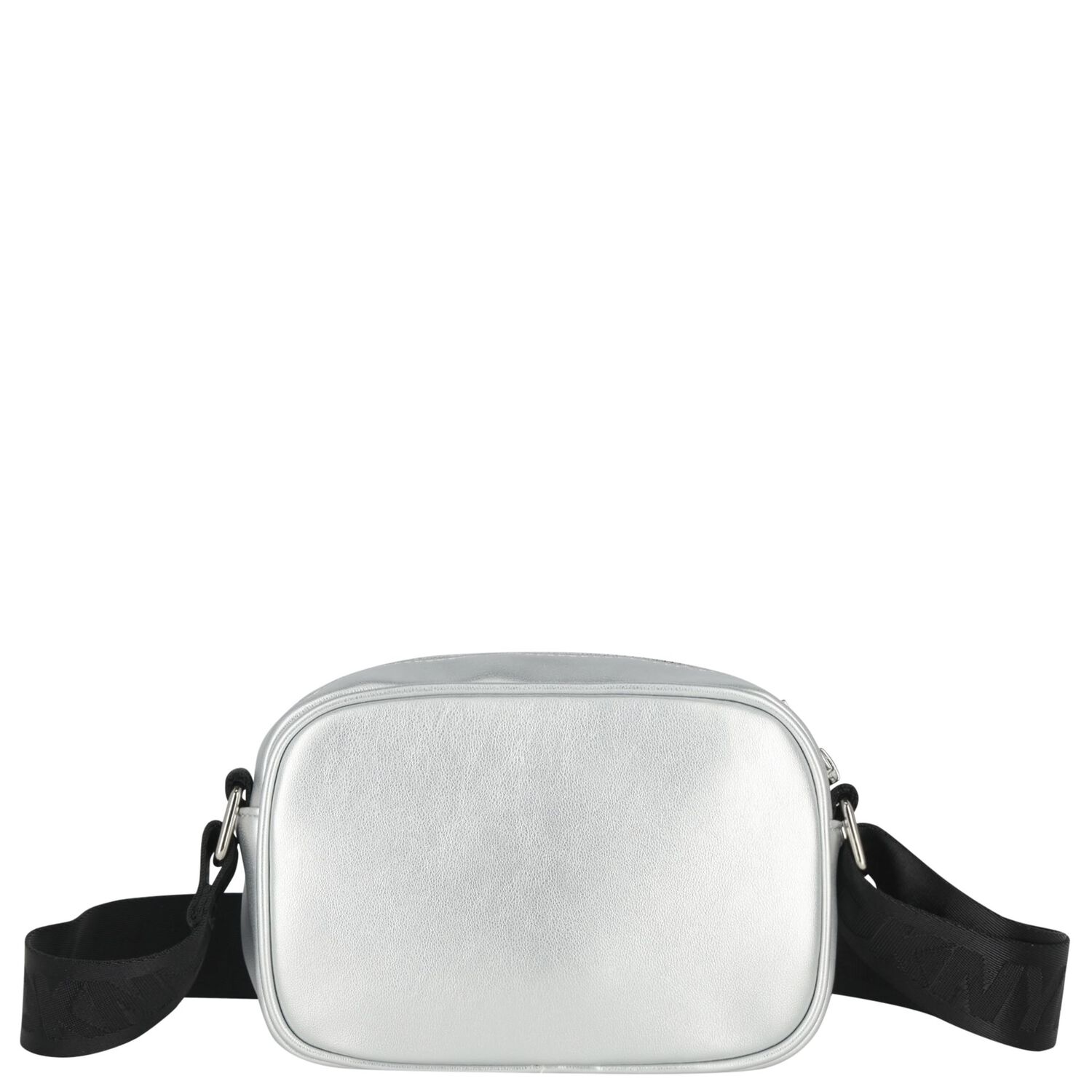 Girls Silver Logo Bag, 1, hi-res
