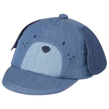 Younger Boys Blue Puppy Cap