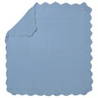 Baby Boys Blue Knitted Blanket, 3, hi-res
