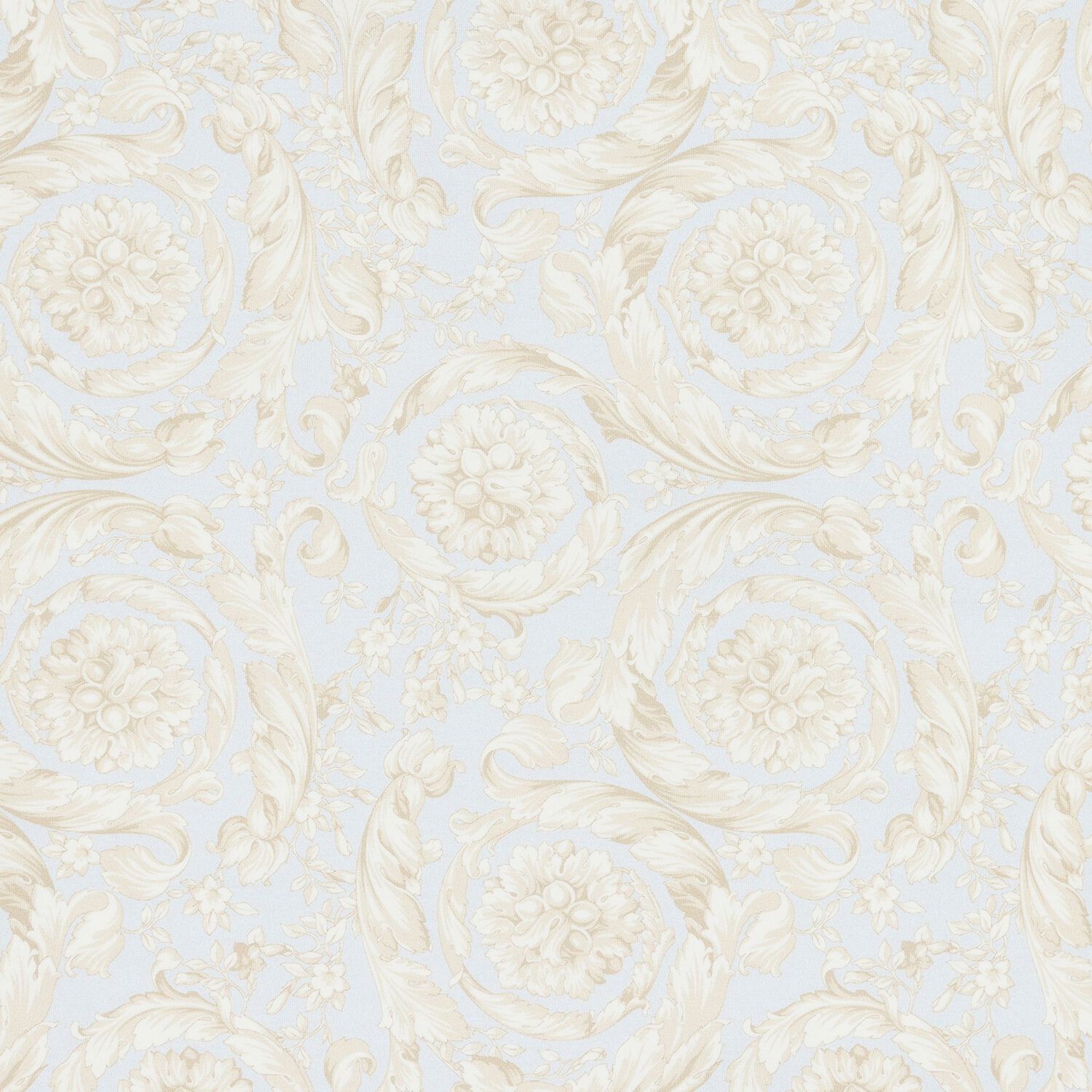 Baby Boys Blue Medussa Logo Blanket, 1, hi-res