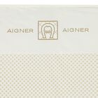 بطانية بالشعار باللون العاجي والذهبي, 1, hi-res