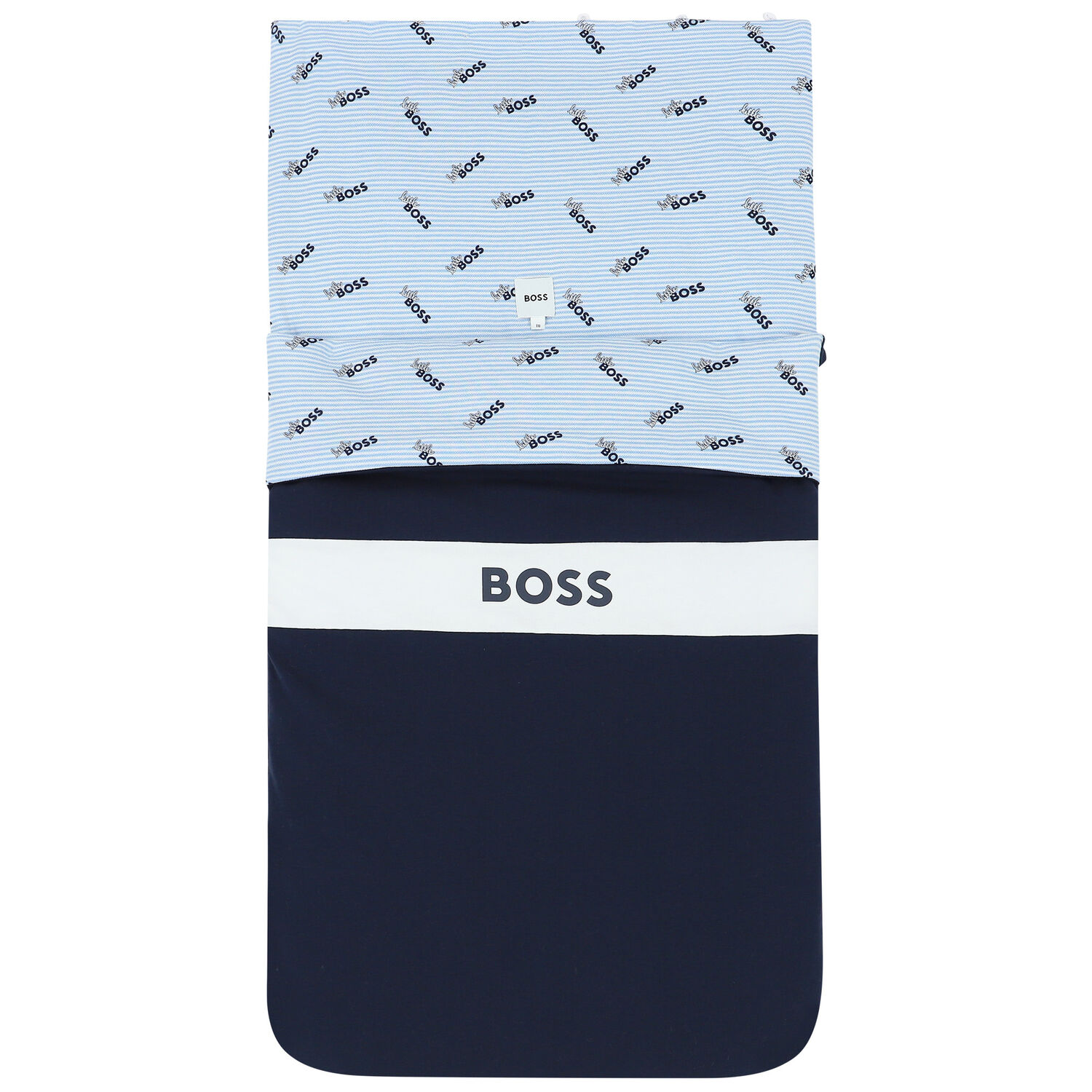 مدس بالشعار باللون الكحلى, 1, hi-res