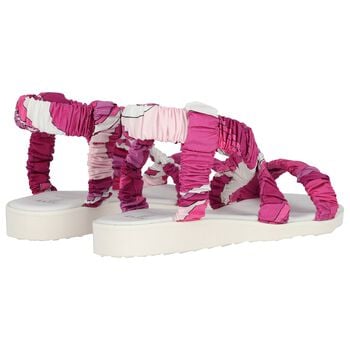 Girls Pink & Purple Sandals