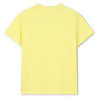 Boys Mini Me Yellow Logo T-Shirt, 3, hi-res